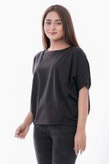 Women's Knitted Tops (Black)