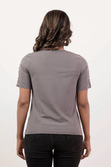 Women's Knitted Tops (Grey)