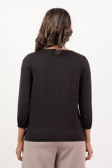 Women's Knitted Tops (Black)