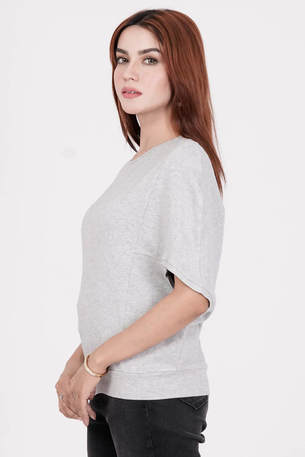 Women's Knitted Tops (Grey)