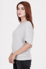 Women's Knitted Tops (Grey)