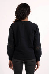 Women's Knitted Tops (Black)
