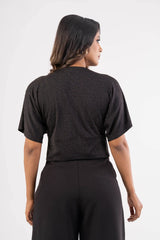 Women's Knitted Tops (Black)