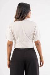 Women's Knitted Tops (White)