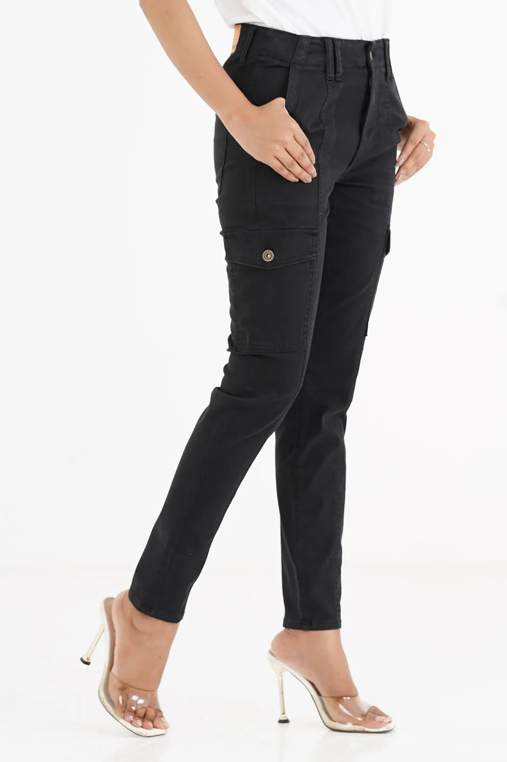 Women's Non Denim Pant (Black)