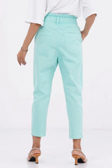 Women's Non Denim Pant (Turquoise)