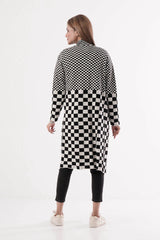 Women's Sweater (Black Check)