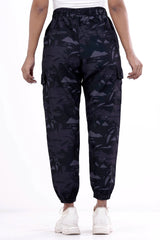 Women's Jogger (Black Printed)